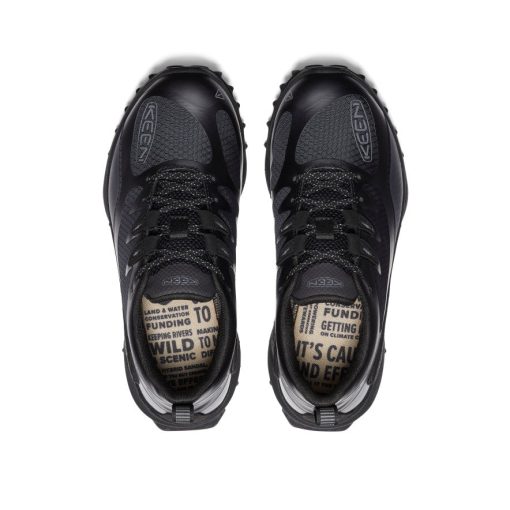 Women's Zionic Waterproof Hiking Shoe  |  Black/Black - Image 4