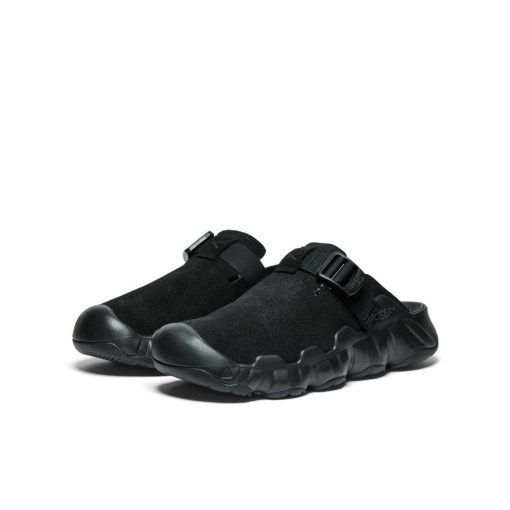 Men's Hyperport Leather Clog  |  Black/Black - Image 3
