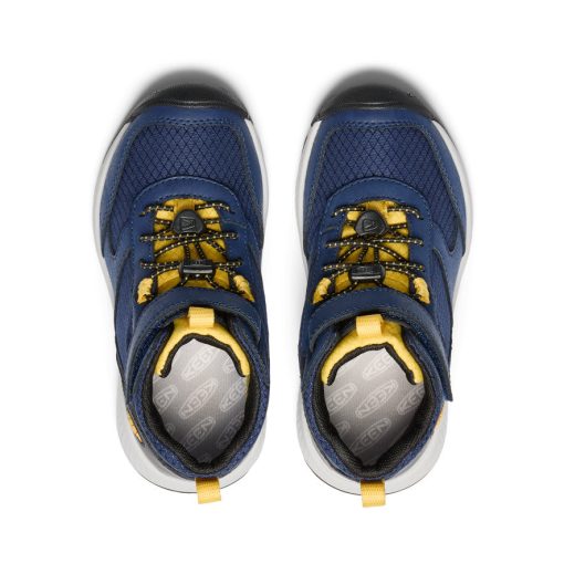 Little Kids' Skua Waterproof Boot  |  Naval Academy/Yolk Yellow - Image 4