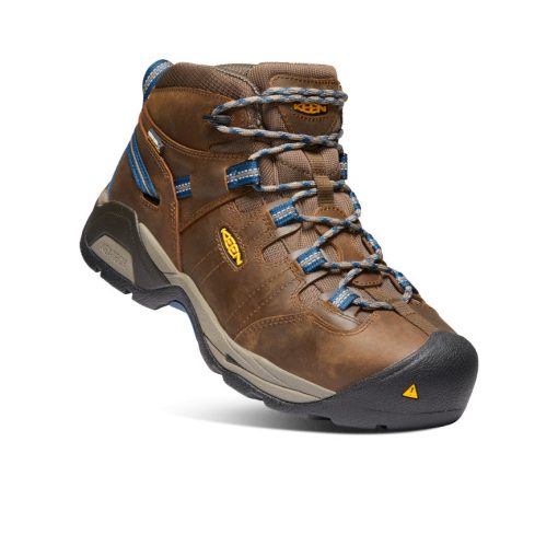 Men's Detroit XT Waterproof Boot (Steel Toe)  |  Cascade Brown/Orion Blue - Image 3