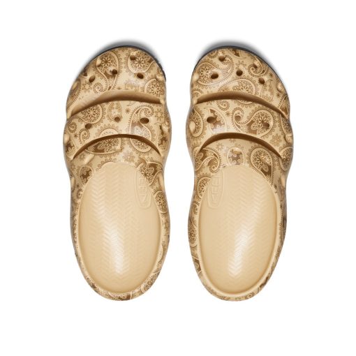 Men's Yogui Arts Clog x T.H.C.  |  Caffe Latte Paisley - Image 4
