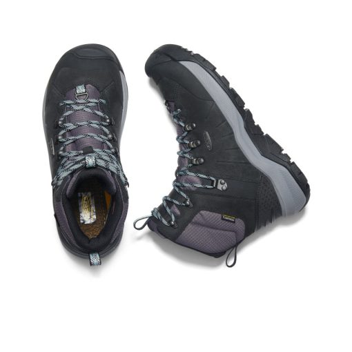 Women's Revel IV Polar Waterproof Boot  |  Black/Harbor Gray - Image 4