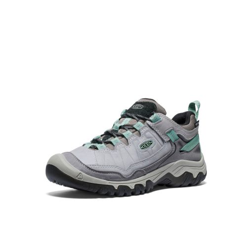 Women's Targhee IV Waterproof Hiking Shoe  |  Alloy/Granite Green - Image 3
