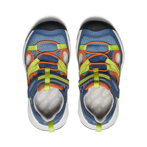 Little Kids' Motozoa Sandal  |  Vintage Indigo/Scarlet Ibis - Image 4