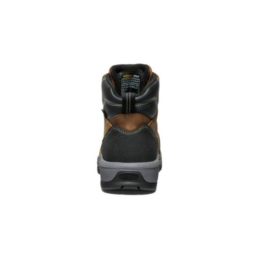 Men's Evanston 6 Waterproof Boot (Carbon Toe)  |  Bison/Black - Image 5