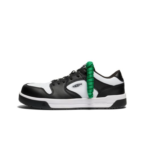 Men's Overton Work Shoe (Carbon Toe)  |  Star White/Black - Image 4