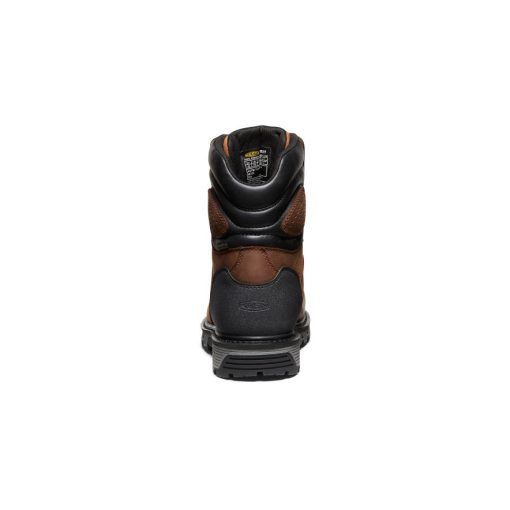 Men's Camden 8 Insulated Waterproof Boot (Carbon Toe)  |  Leather Brown/Black - Image 5