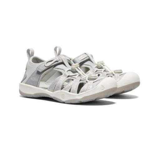 Little Kids' Moxie Sandal  |  Silver - Image 2