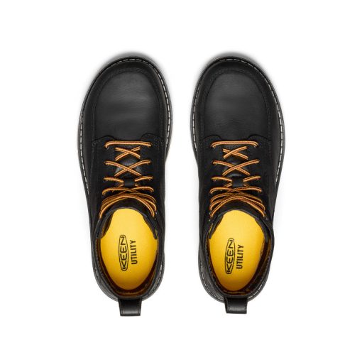 Men's San Jose 6 Waterproof Boot (Aluminum Toe)  |  Black/Gum - Image 4