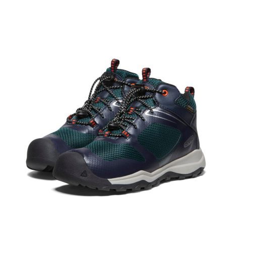 Big Kids' Wanduro Waterproof Boot  |  Sky Captain/Sea Moss - Image 2