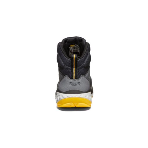 Men's Arvada Mid Work Sneaker (Carbon Toe)  |  Black/Keen Yellow - Image 5