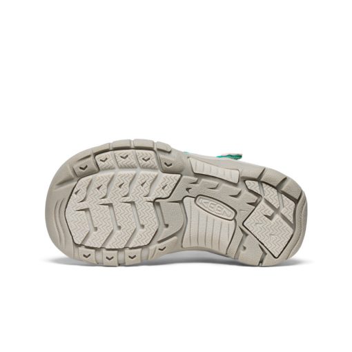 Little Kids' Newport H2  |  Bright Aqua/Giggle Pink - Image 6