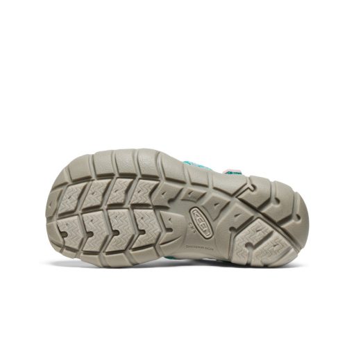 Little Kids' Seacamp II CNX  |  Bright Aqua/Giggle Pink - Image 6