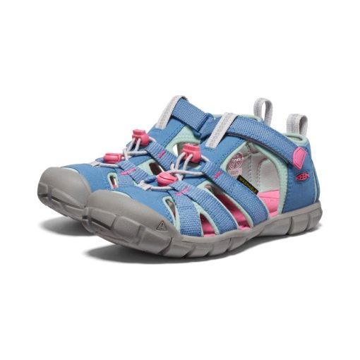 Big Kids' Seacamp II CNX  |  Coronet Blue/Hot Pink - Image 2