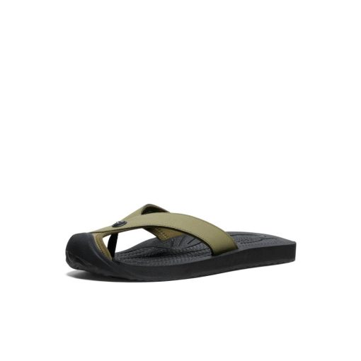 Men's Barbados Flip-Flop  |  Martini Olive/Black - Image 4