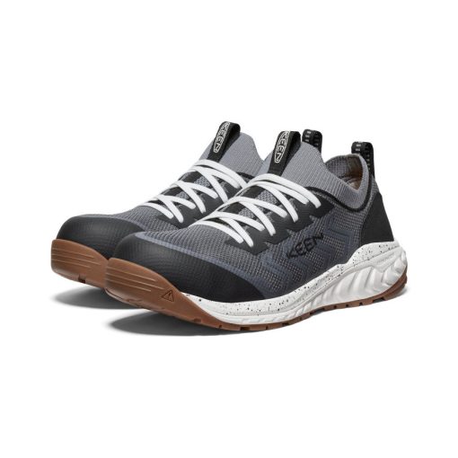 Men's Arvada Shift Work Sneaker (Carbon Toe)  |  Steel Grey/Gum - Image 2