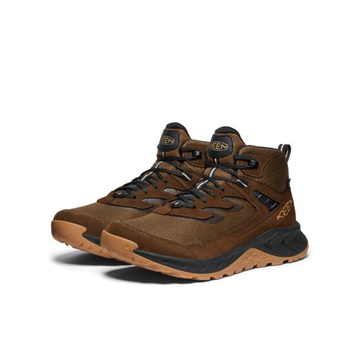 Men's Hightrail Waterproof Hiking Boot  |  Dark Earth/Oak Buff - Image 2