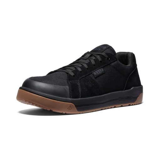 Men's Kenton Work Shoe (Carbon Toe)  |  Black/Gum - Image 3