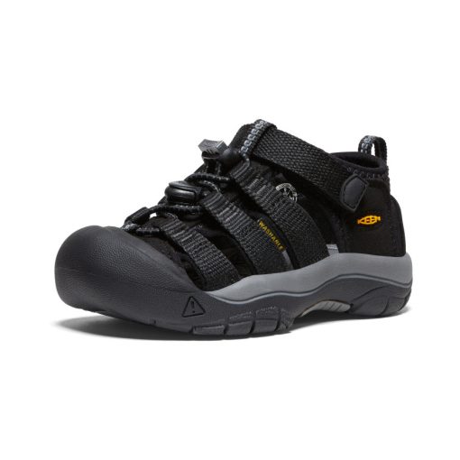 Little Kids' Newport H2  |  Black/Keen Yellow - Image 3