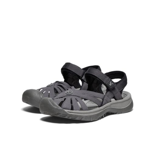 Women's Rose Sandal  |  Magnet/Black - Image 3