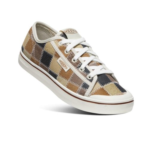 Women's Elsa Harvest Leather Sneaker  |  Patchwork - Image 3