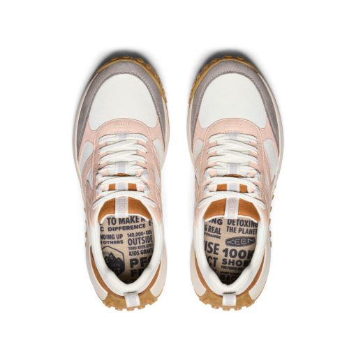 Women's KS86 Leather Sneaker  |  KEEN Maple/Cameo Rose - Image 4