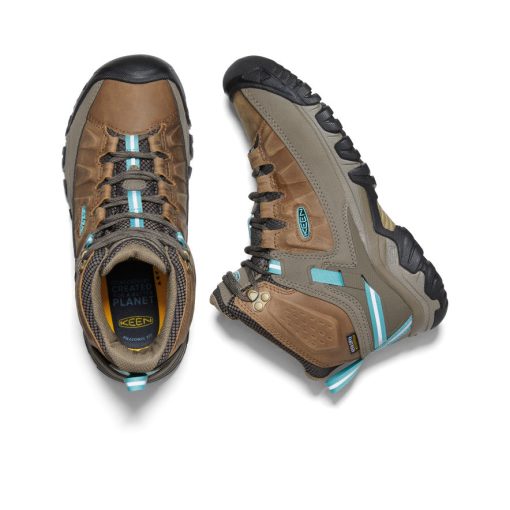 Women's Targhee III Waterproof Mid  |  Toasted Coconut/Porcelain - Image 4
