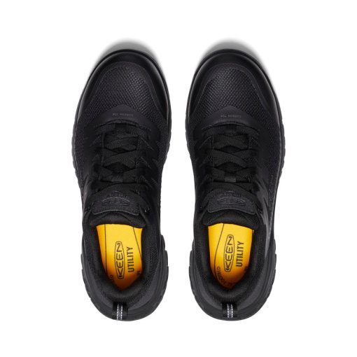 Men's Arvada ESD Work Sneaker (Carbon Toe)  |  Black/Black - Image 4
