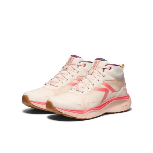 Women's Leiki Waterproof Hiking Boot  |  Birch/Cameo Rose - Image 2