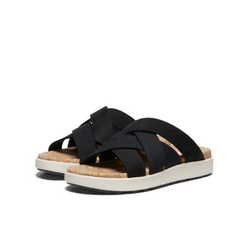 Women's Elle Mixed Slide  |  Black/Birch - Image 2