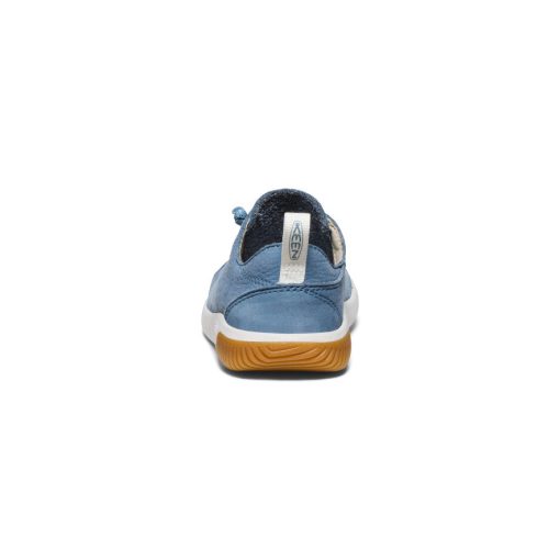 Little Kids' KNX Leather Sneaker  |  Coronet Blue/Vapor - Image 6