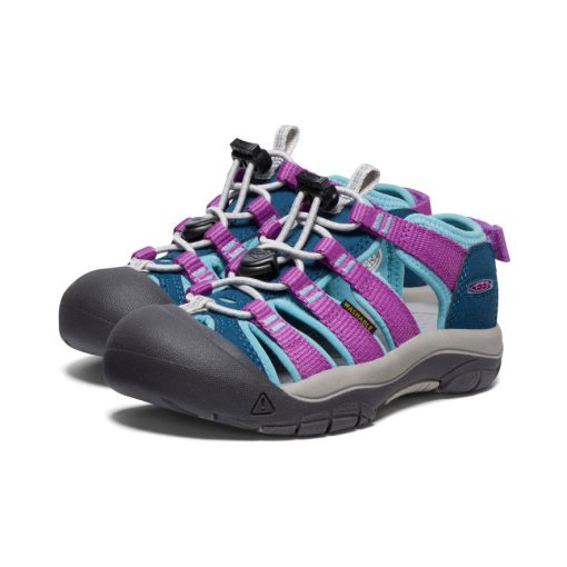 Little Kids' Newport Boundless Sandal  |  Legion Blue/Willowherb - Image 2