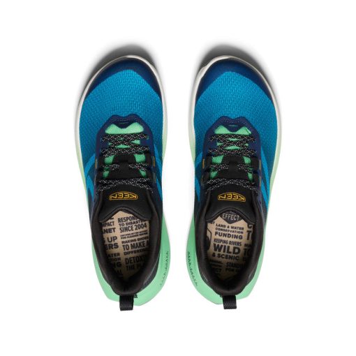 Men's 450 Dirt Hiking Shoe  |  Blue Danube/Absinthe Green - Image 4