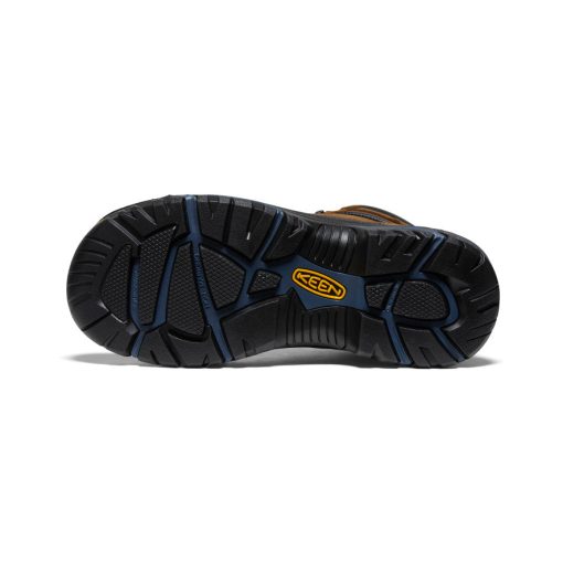 Men's Braddock AL Waterproof Mid (Steel Toe)  |  Bison/Ensign Blue - Image 4