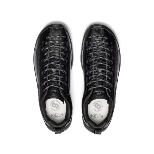 Men's Jasper Sneaker  |  Black Smooth Leather - Image 4