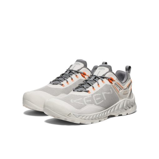 Men's NXIS EVO Waterproof Shoe  |  Silver Lining/Scarlet Ibis - Image 2
