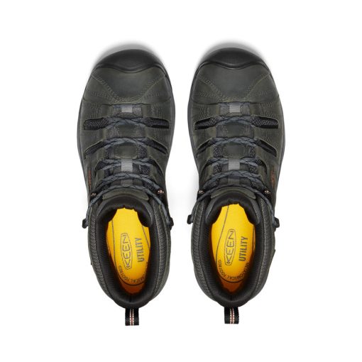 Men's Flint II Waterproof Mid (Soft Toe)  |  Steel Grey/Tortoise Shell - Image 4