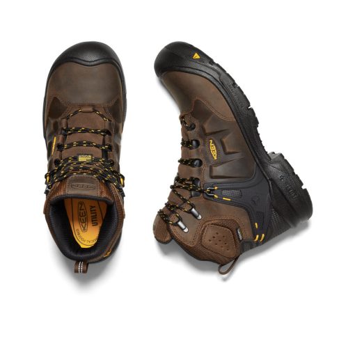 Men's Dover 6 Waterproof (Carbon Toe)  |  Dark Earth/Black - Image 4