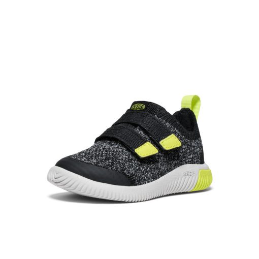 Toddlers' KNX Knit Double Strap  |  Black/Evening Primrose - Image 2