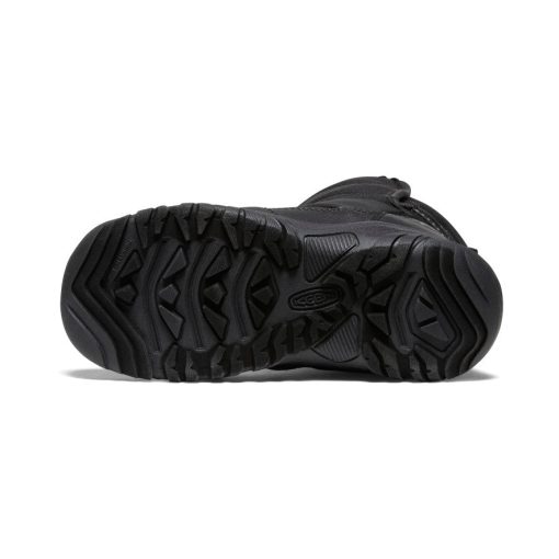 Big Kids' Puffrider Waterproof Winter Boot  |  Black/Steel Grey - Image 6