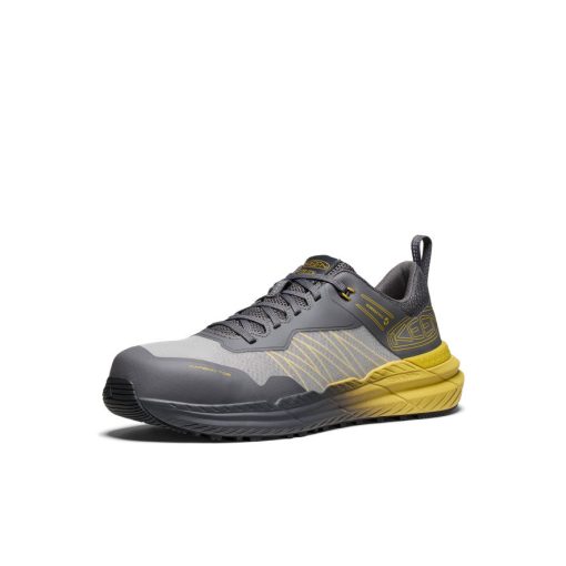 Men's Speedworks Work Sneaker (Carbon Toe)  |  Magnet/Black - Image 3