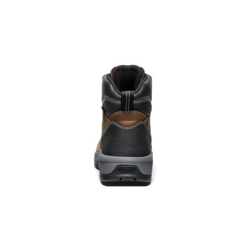 Men's Evanston 6 Waterproof Boot (Soft Toe)  |  Bison/Black - Image 5