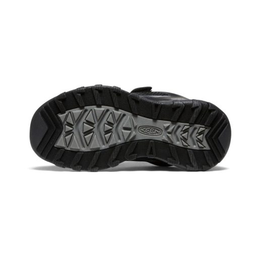 Little Kids' Wanduro Waterproof Shoe  |  Black/Ribbon Red - Image 6