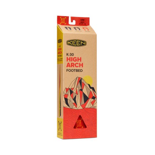 Men's Outdoor K-30 High Arch Insole  |  Red - Image 5