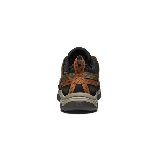 Men's Targhee IV Wide Waterproof Hiking Shoe  |  Sea Turtle/Roasted Pecan - Image 5