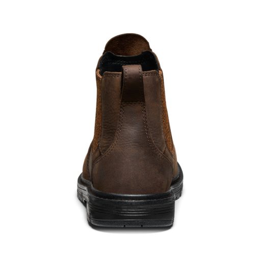 Women's San Jose Pull-On 90° Heel Boot (Aluminum Toe)  |  Cascade Brown/Black - Image 5