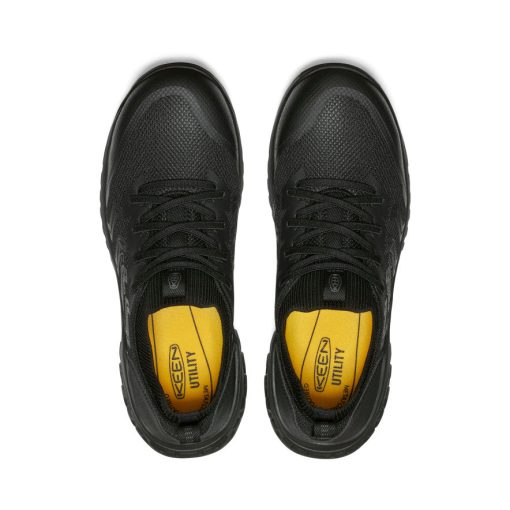 Men's Arvada Shift Work Sneaker (Carbon Toe)  |  Black/Black - Image 4