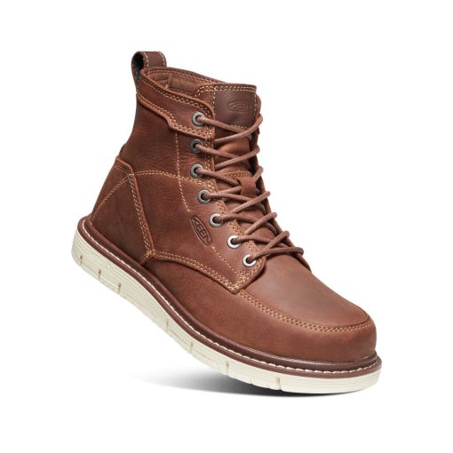 Women's San Jose 6 Boot (Soft Toe)  |  Gingerbread/Off White - Image 3