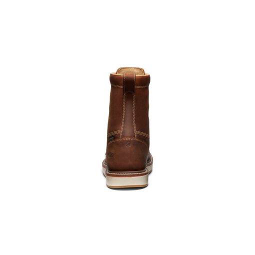 Men's Liberty 8 Waterproof Boot (Soft Toe)  |  Leather Brown/Gum - Image 5