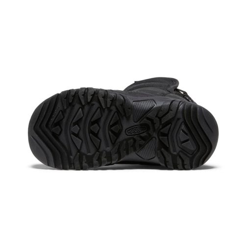 Little Kids' Puffrider Waterproof Winter Boot  |  Black/Steel Grey - Image 6